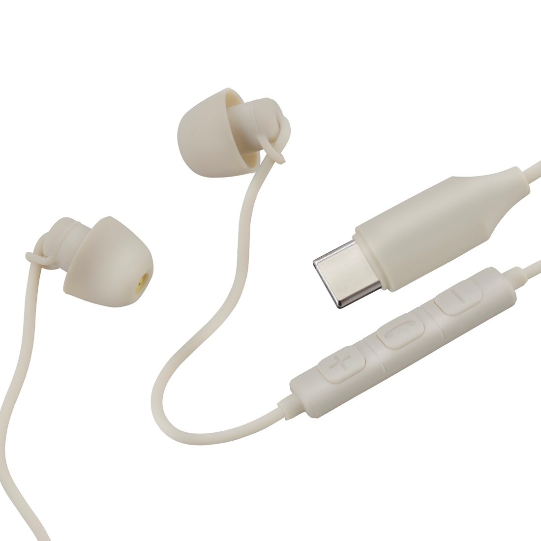 Vhodna slušalka Calm USB-C, peščena