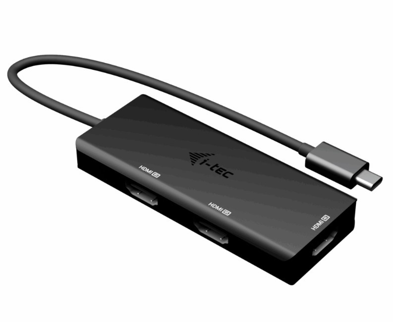 i-tec USB-C Triple 4K HDMI dokazna postaja, PD 100W