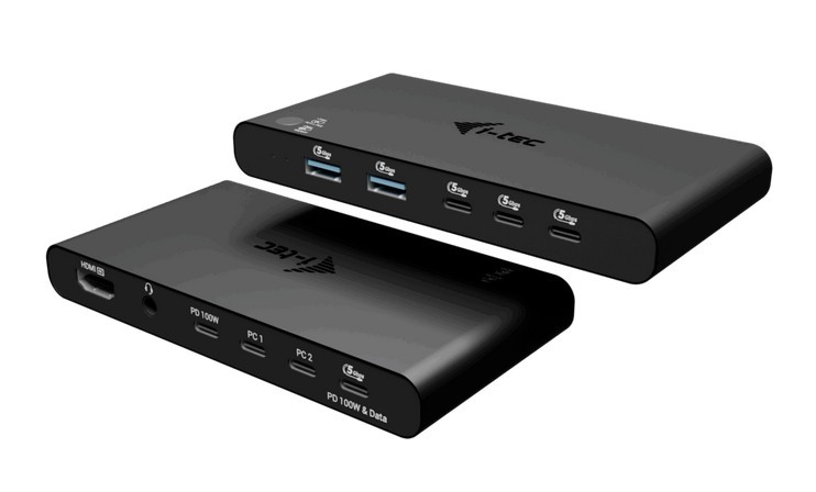 Priklopna postaja KVM Docking Station HDMI, 2x 100W PD