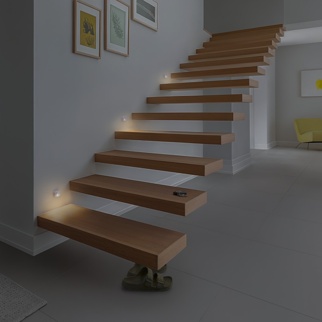 Hama LED nočna lučka Cozy, z USB in senzorjem mraka 4