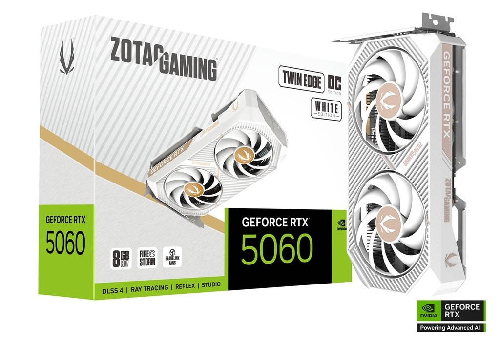 Grafična kartica GeForce RTX 5060 8GB TWIN EDGE OC GDDR7 2