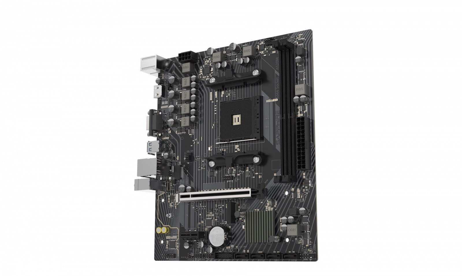 Sapphire Technology matična plošča A520M-E AM4 (mATX, 2DDR4) 5