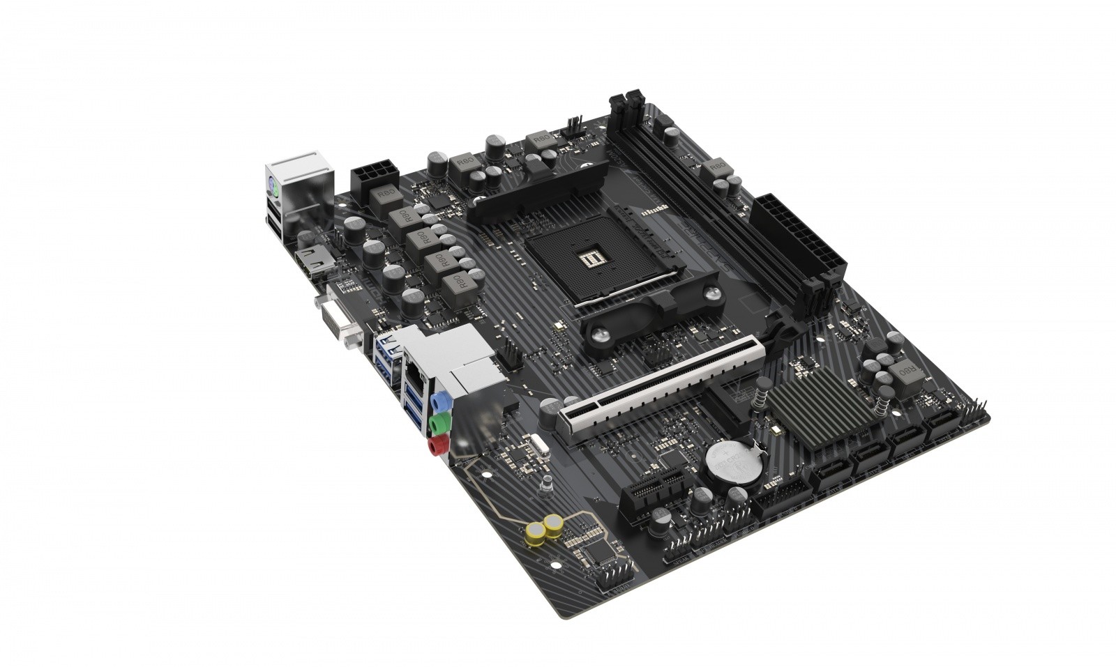 Sapphire Technology matična plošča A520M-E AM4 (mATX, 2DDR4) 6
