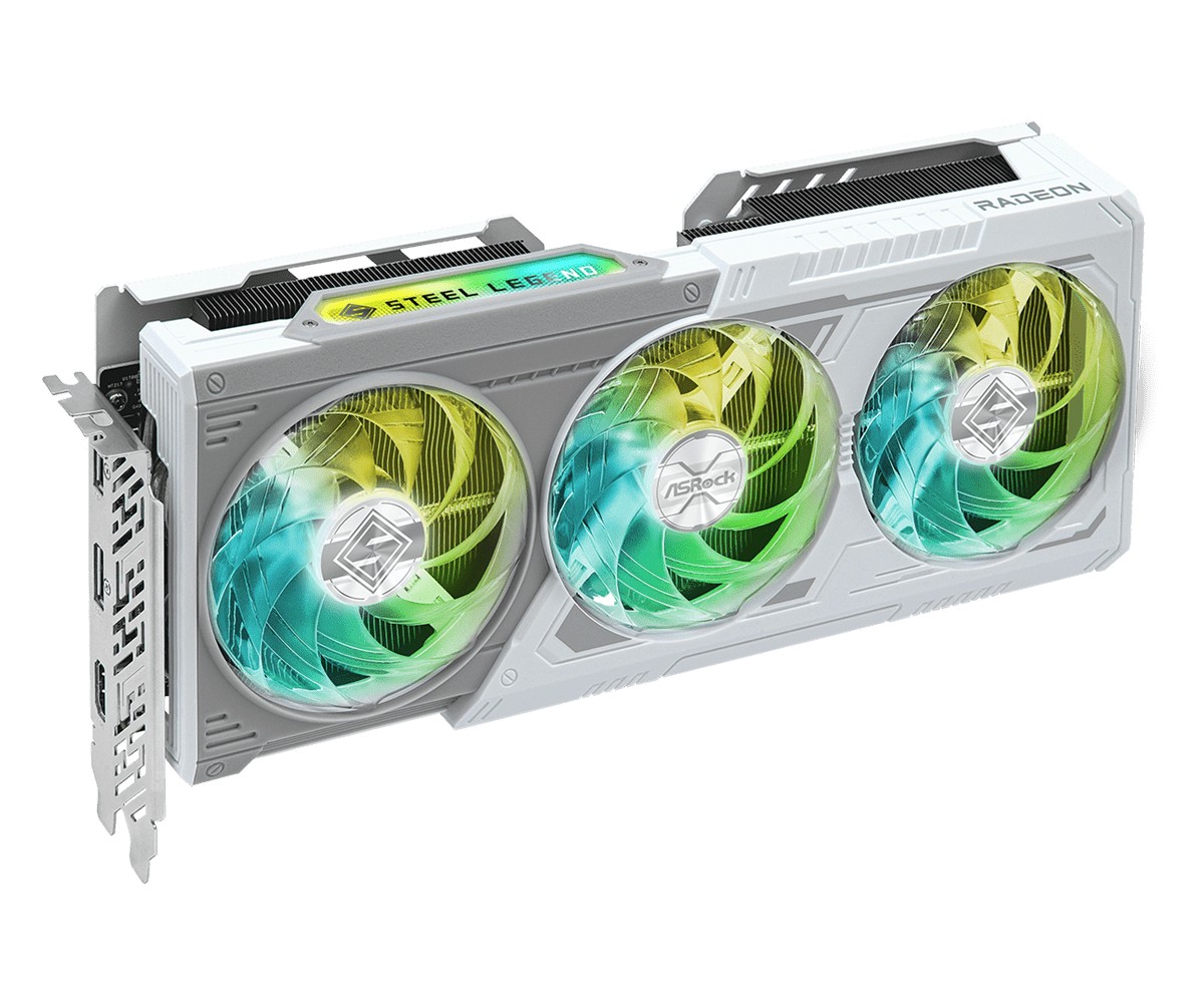 Grafična kartica Radeon RX 9060 XT STEEL LEGEND 16GB 3