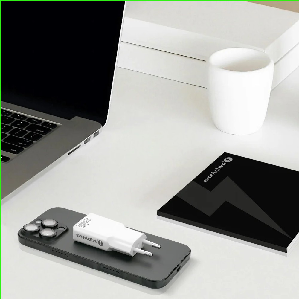 everActive SC-340Q Super Slim QC 3.0 USB/USB-C Polnilnik 20W, bela 4