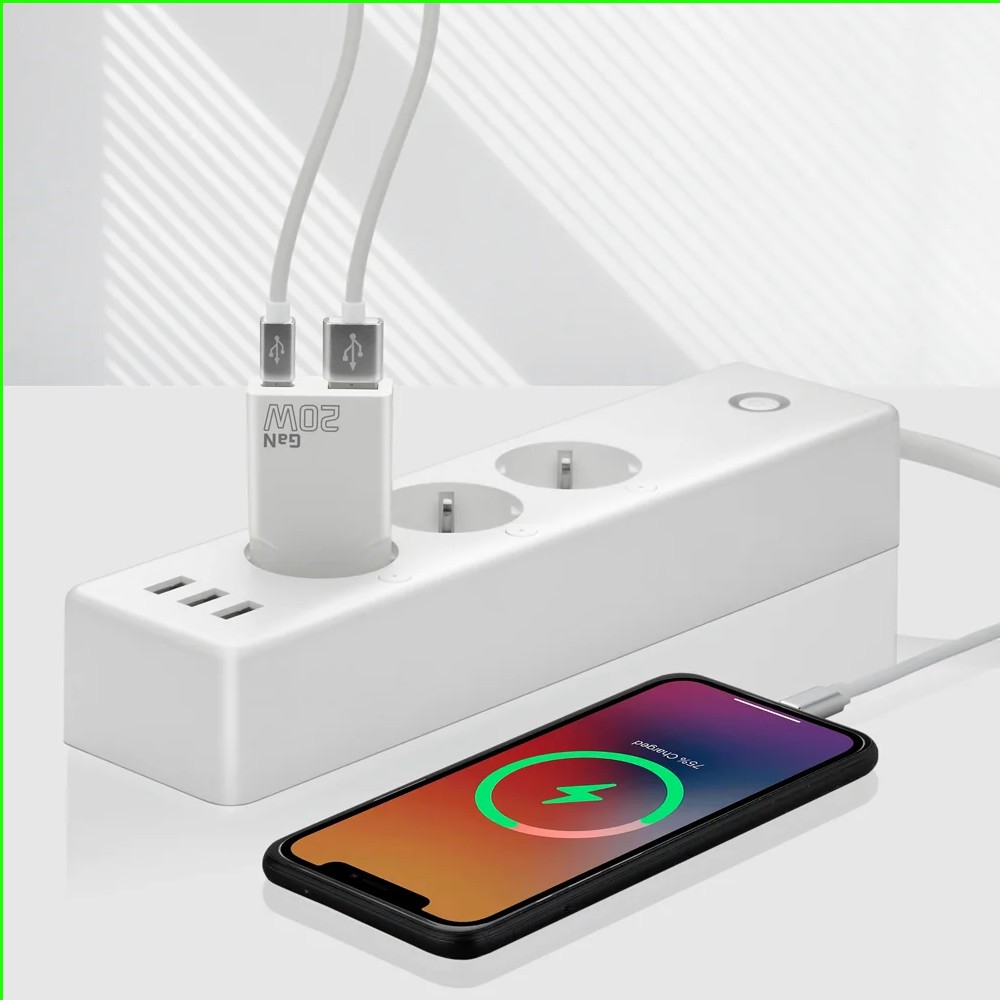everActive SC-340Q Super Slim QC 3.0 USB/USB-C Polnilnik 20W, bela 6