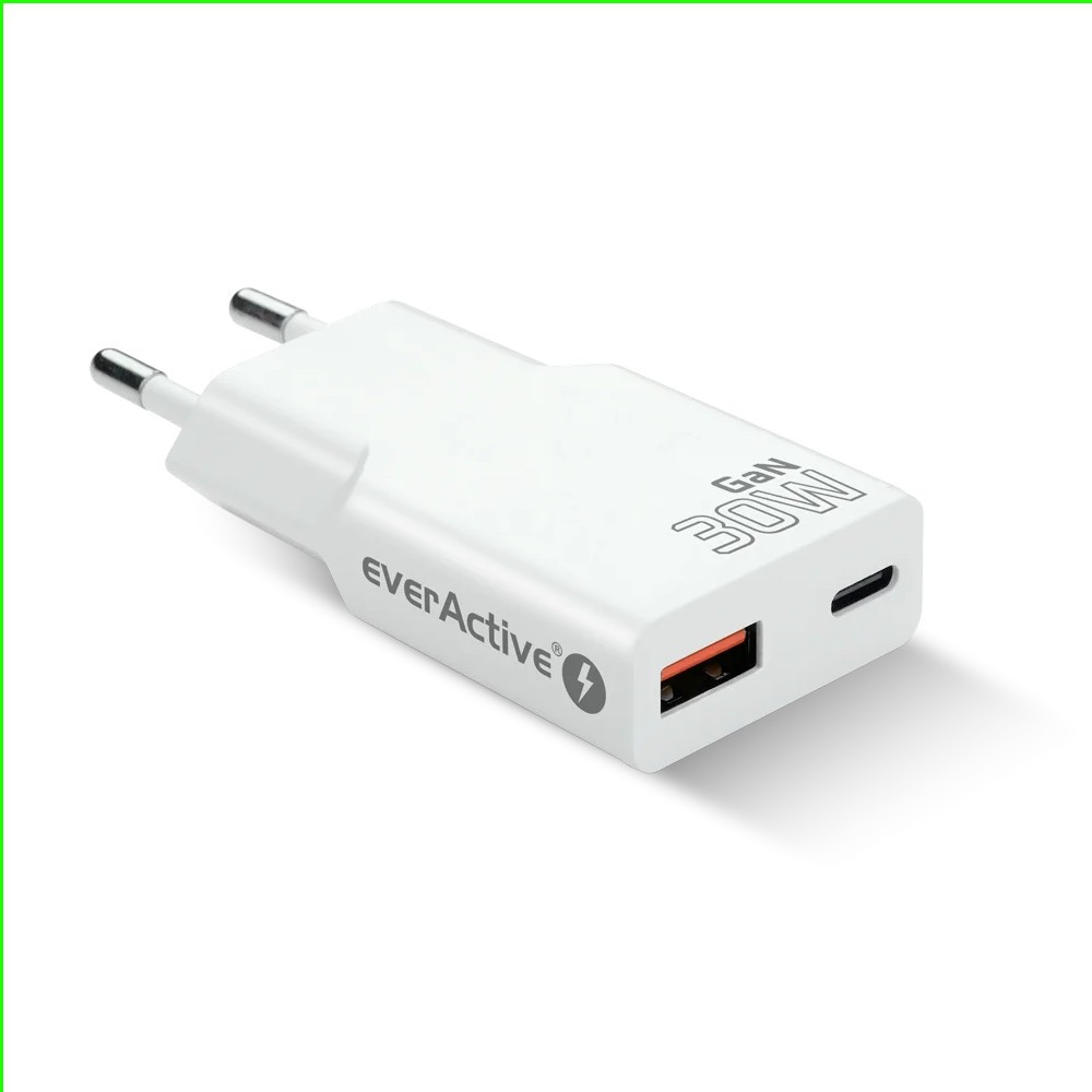 everActive SC-380Q Super Slim QC 3.0 USB/USB-C Polnilnik 30W, bela 8