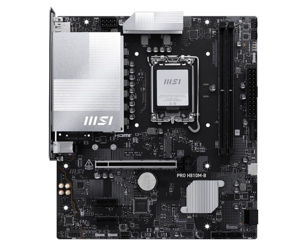 MSI PRO H810M-B matična plošča, S1851, 2xDDR5, mATX 2