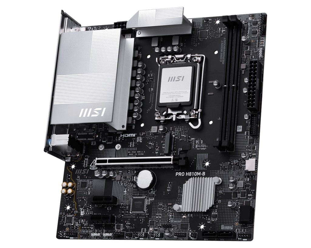 MSI PRO H810M-B matična plošča, S1851, 2xDDR5, mATX 3