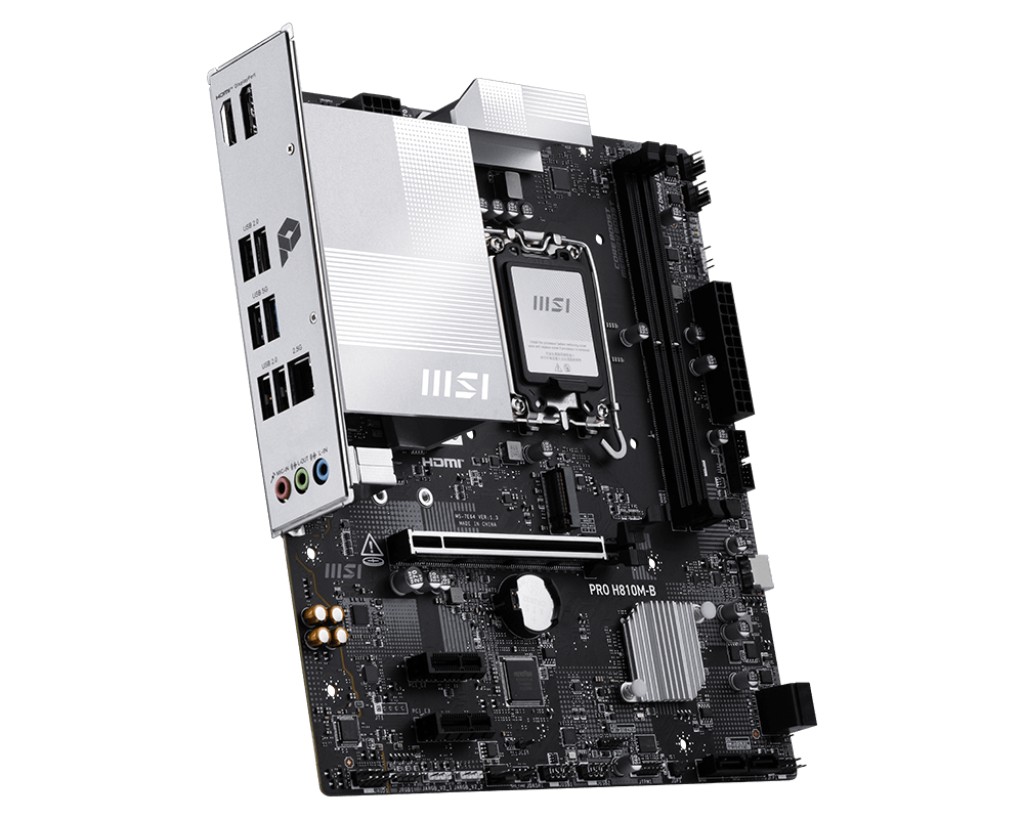MSI PRO H810M-B matična plošča, S1851, 2xDDR5, mATX 4