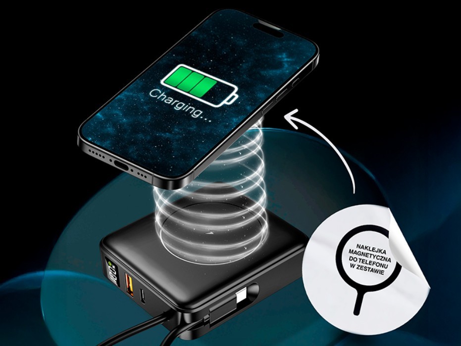 Powerbank Scout 10000mAh MAG+PD+QC 2