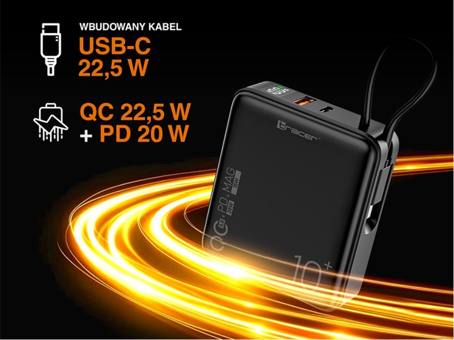 Powerbank Scout 10000mAh MAG+PD+QC 3
