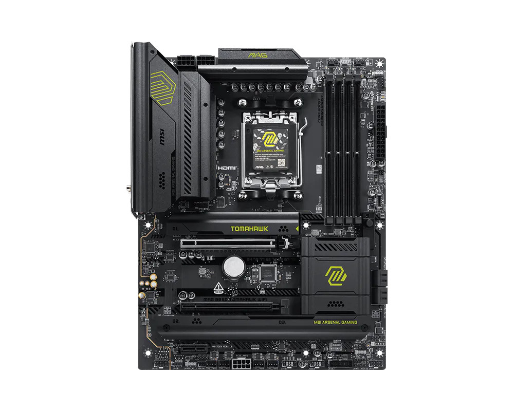 MSI MAG B850 Tomahawk WIFI matična plošča (ATX, 4x DDR5) 2