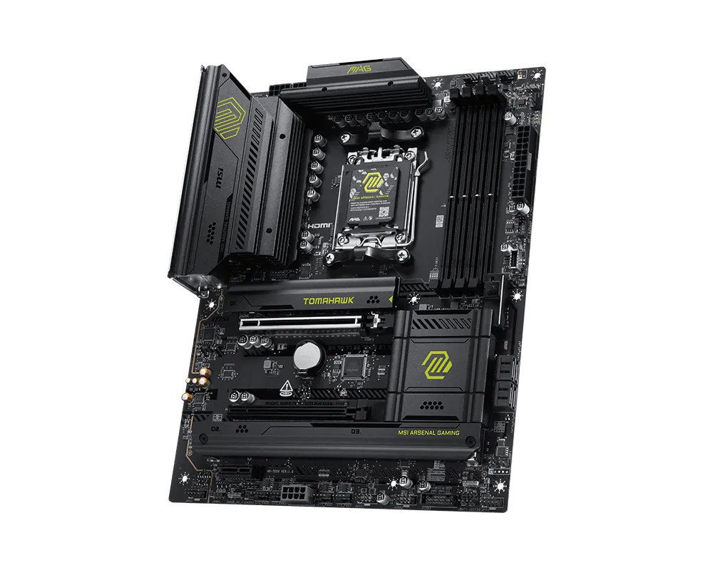 MSI MAG B850 Tomahawk WIFI matična plošča (ATX, 4x DDR5) 5
