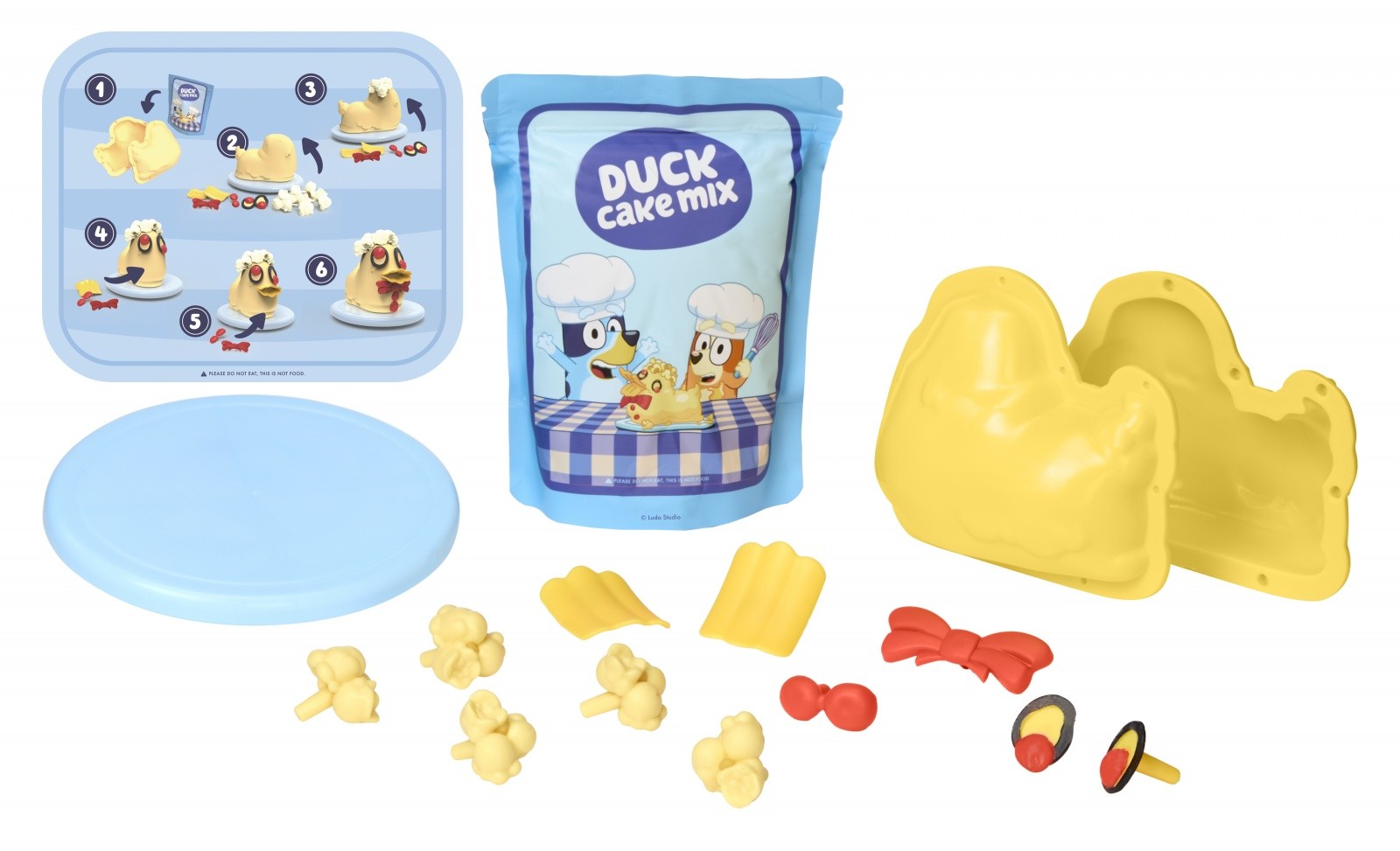 Plastelin Creative Chefs Bluey, torta, raca 2