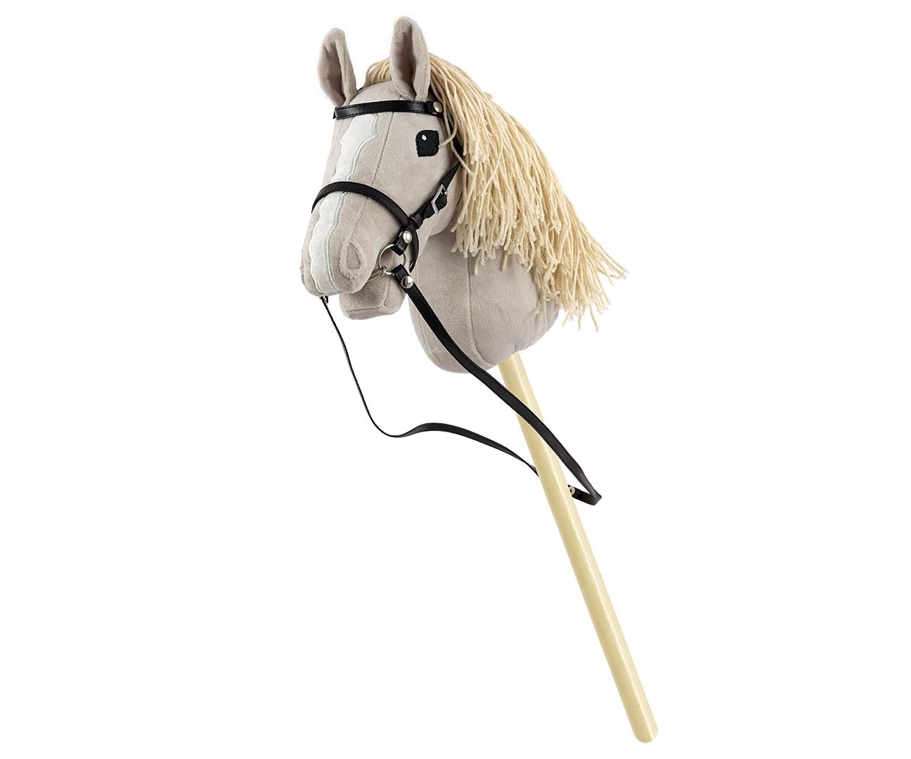 Milly Mally Konj na palici Hobby Horse, svetlo siv