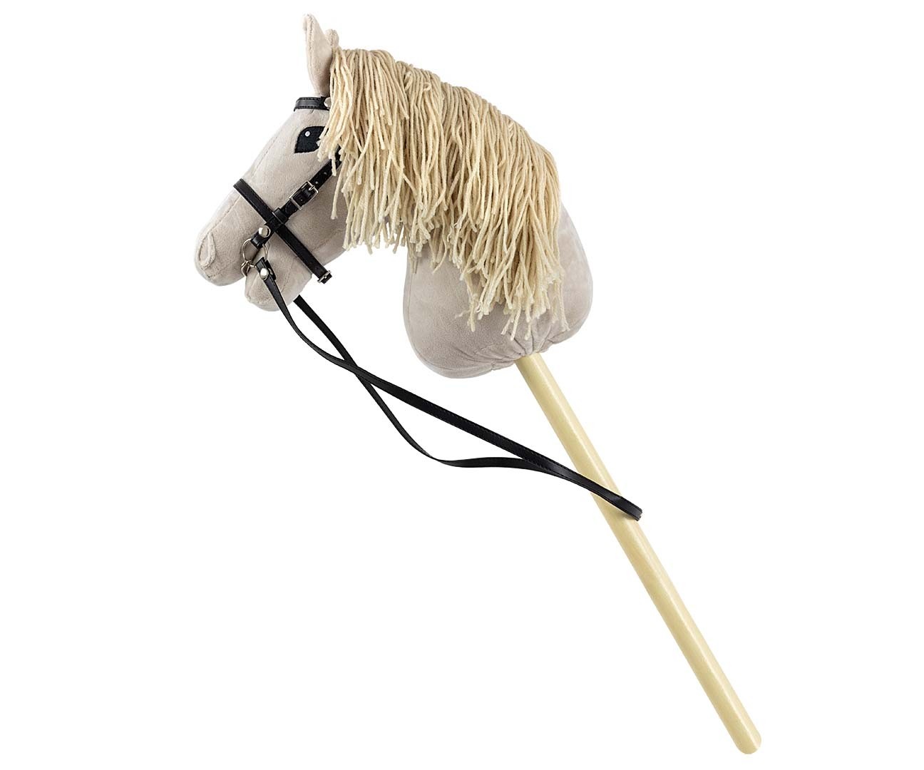 Milly Mally Konj na palici Hobby Horse, svetlo siv 2