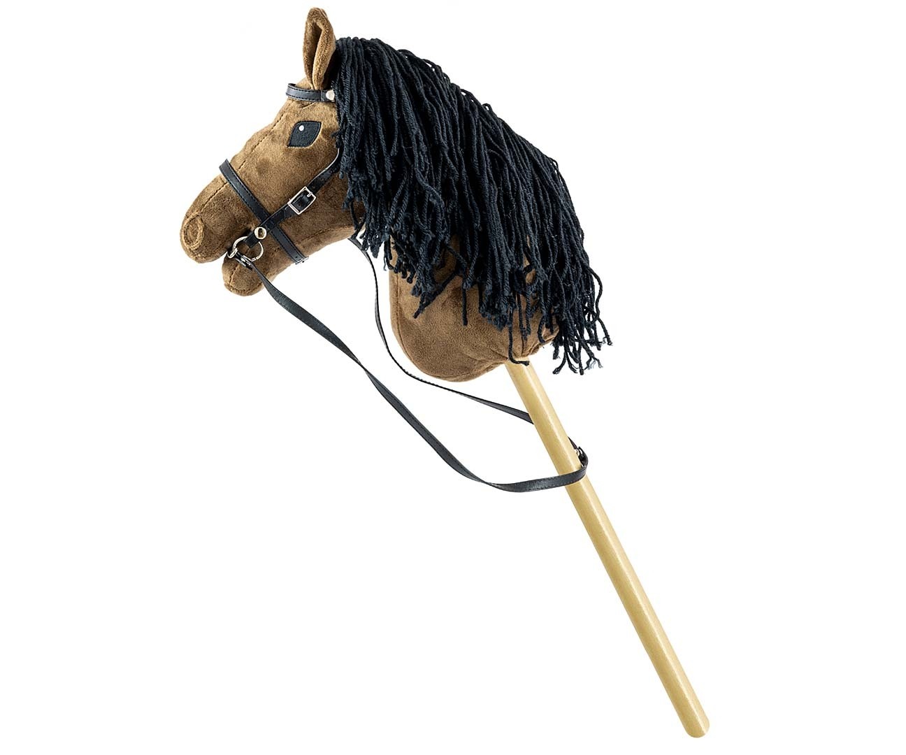 Milly Mally Konj na palici Hobby Horse, temno rjav 2