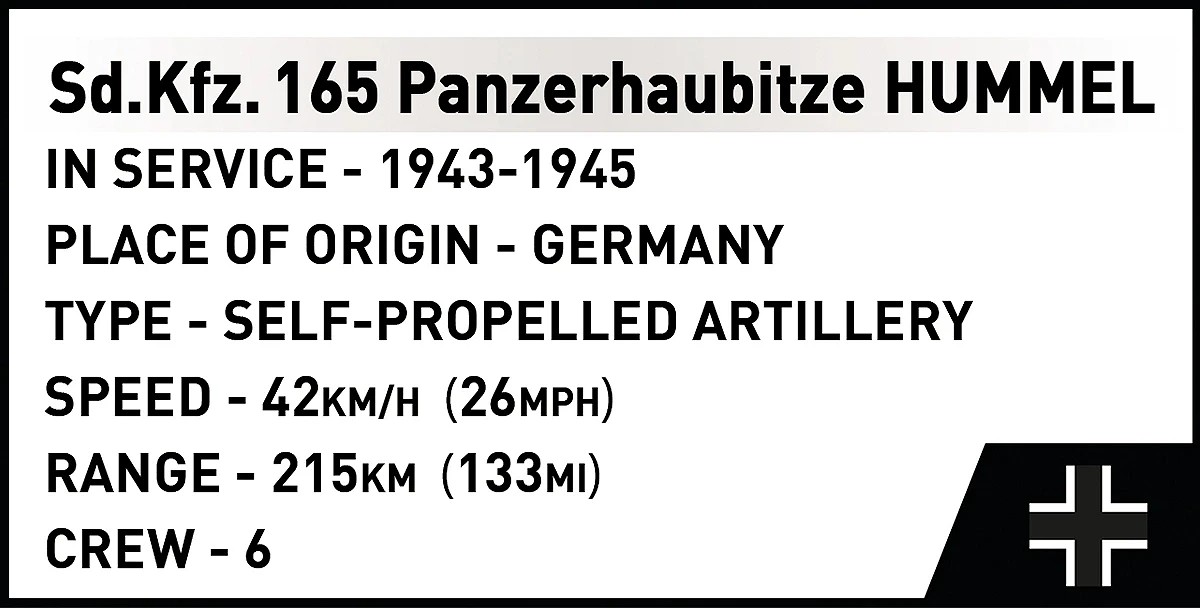 Gradbeni bloki Panzehaubitze Hummel (1118 kosov) 2
