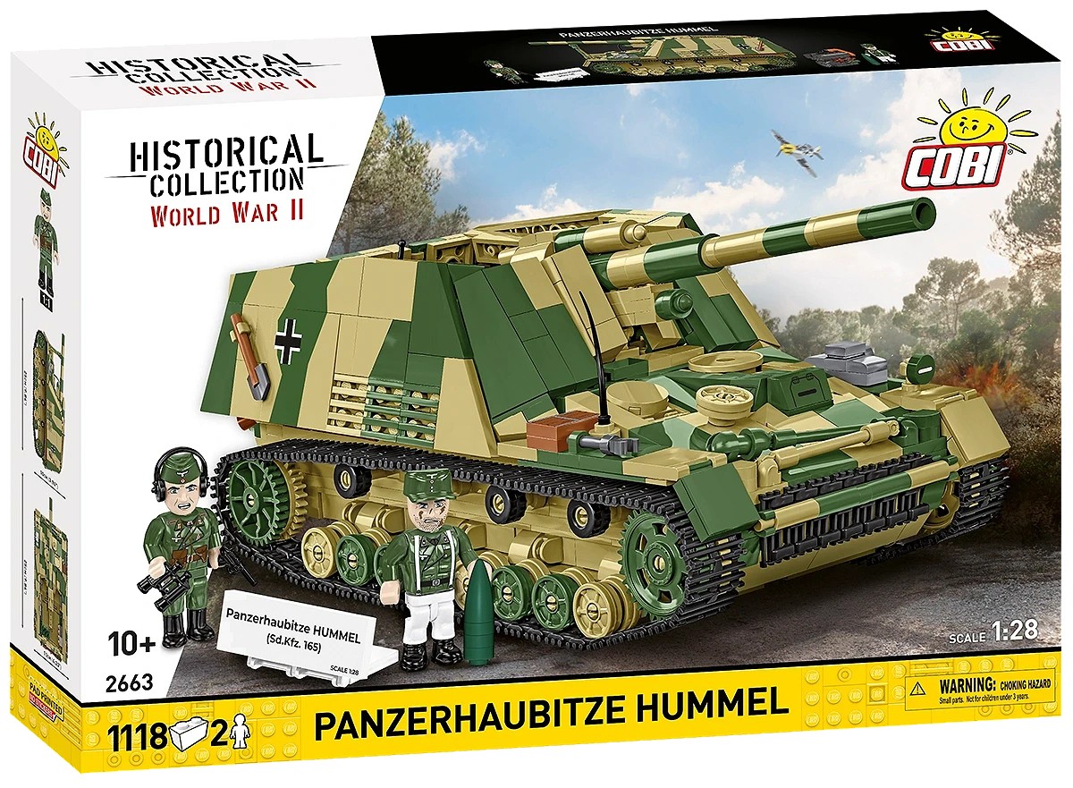 Gradbeni bloki Panzehaubitze Hummel (1118 kosov)