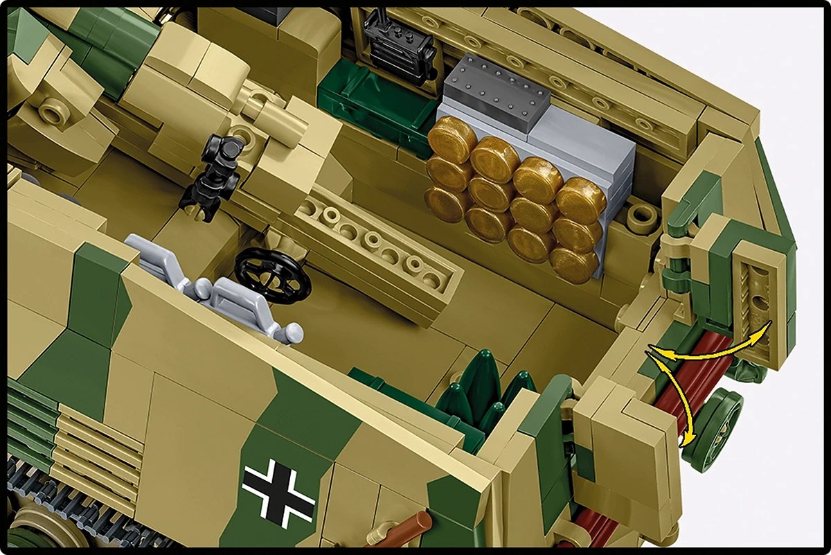 Gradbeni bloki Panzehaubitze Hummel (1118 kosov) 7