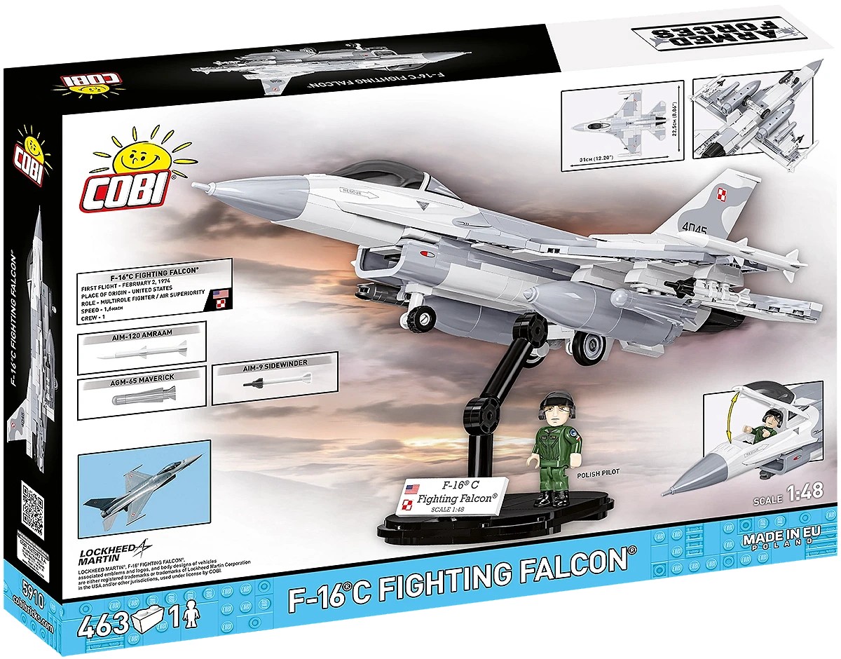 Gradbeni bloki F-16C Fighting Falcon (463 kosov) 4