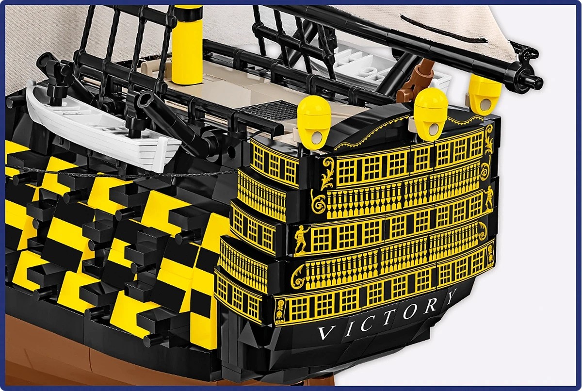Cobi Klocki HMS Victory gradbeni bloki, 2517 kosov 5