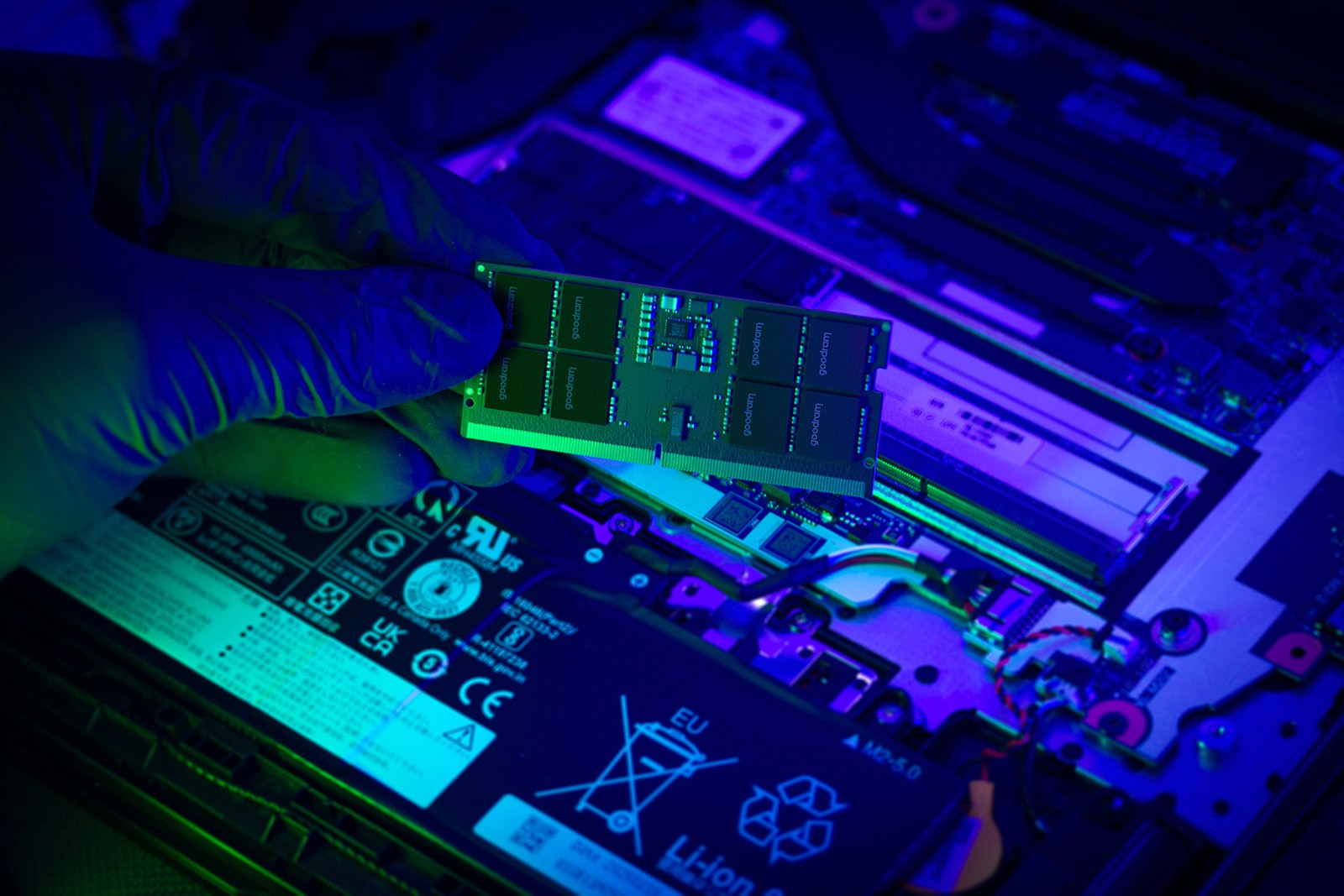 GOODRAM DDR5 16GB (1x16GB) 6400MHz CL52 RAM za prenosnik 4