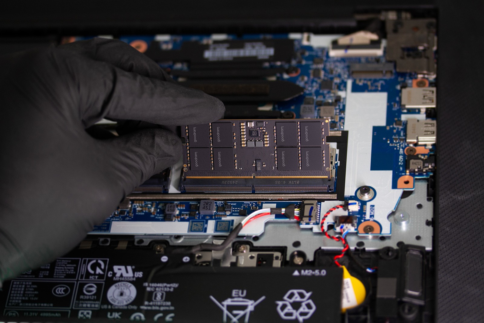 GOODRAM DDR5 16GB (1x16GB) 6400MHz CL52 RAM za prenosnik 7